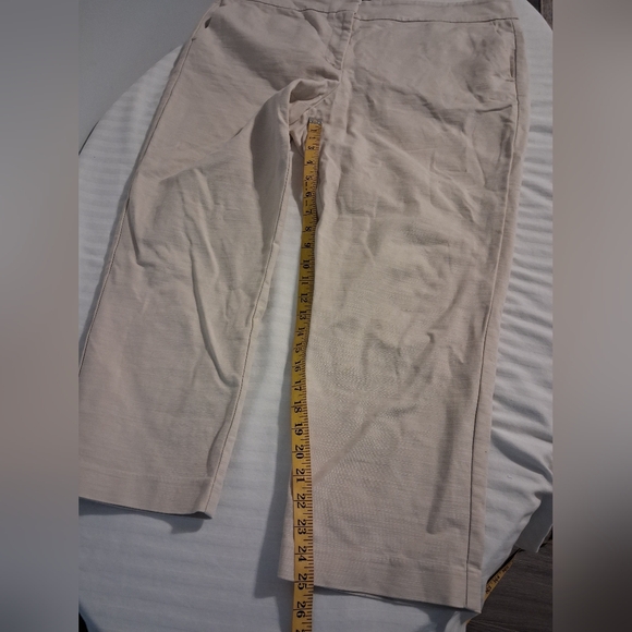 Beige Ankle Pants Womens Size 16 - Picture 8 of 11